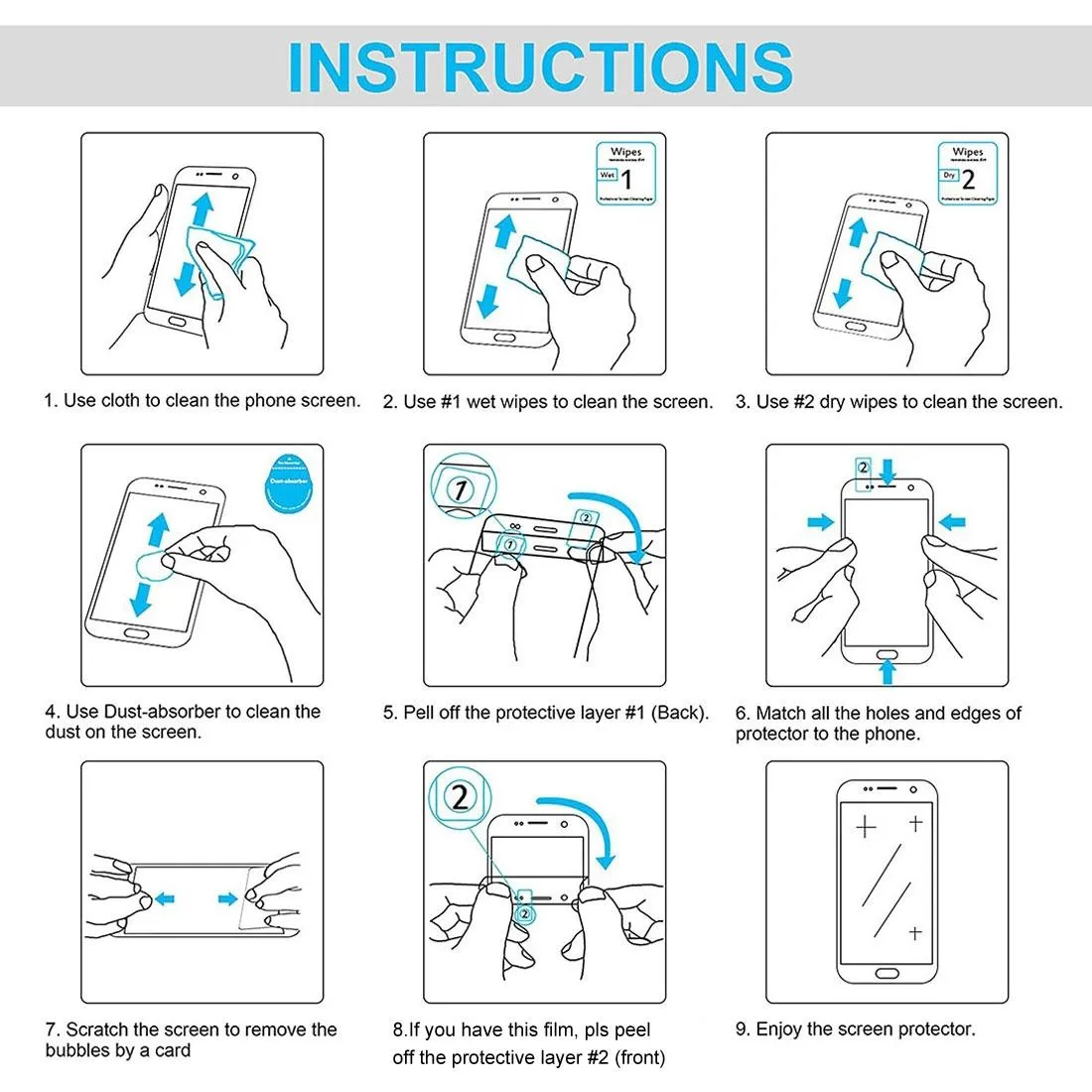 10.1 Lg G Pad 5 Tempered Glass Film - 9H Explosion-Proof