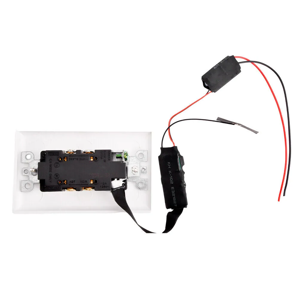 1080P HD Wifi IP Security Camera in AC Wall GFCI SocketOutlet Are Fully Functional