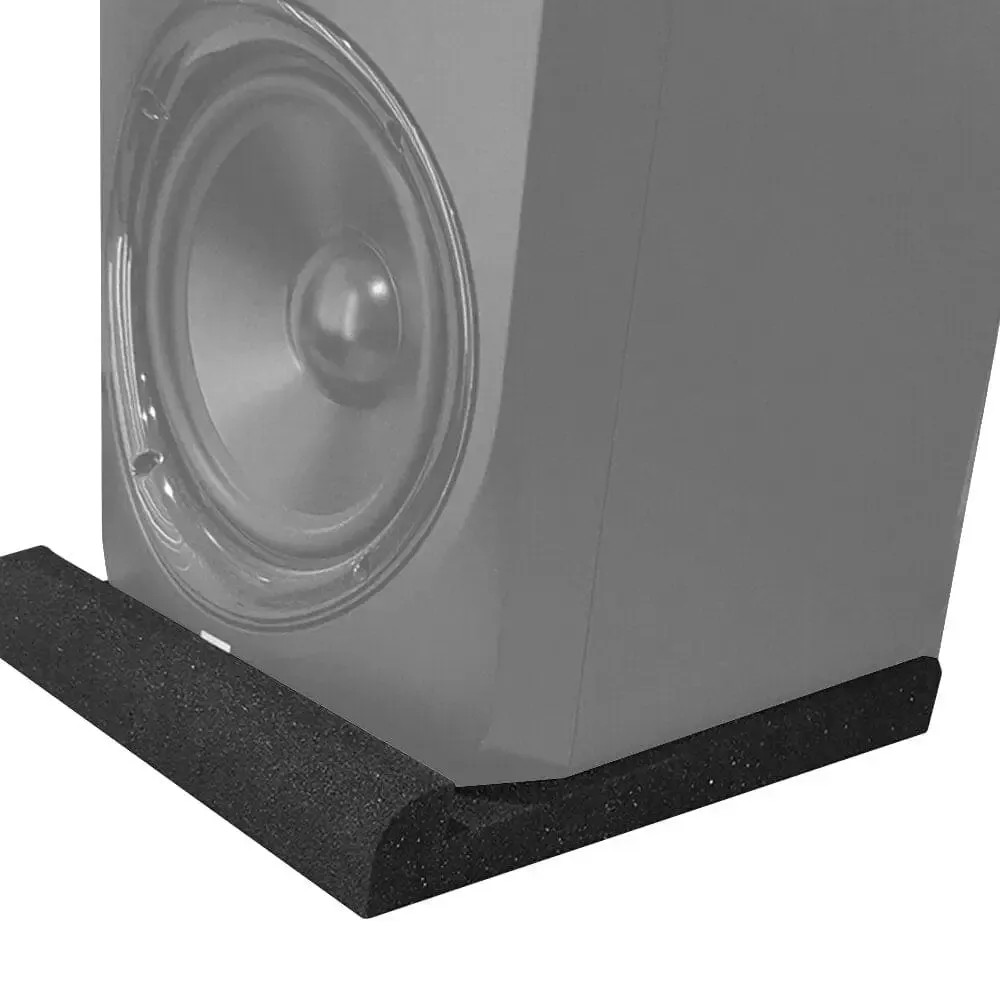 2 Pack Acoustic Foam Studio Monitor Speaker Isolation Acoustic Foam Pads Max. 9.6 * 7.7 Usable Area