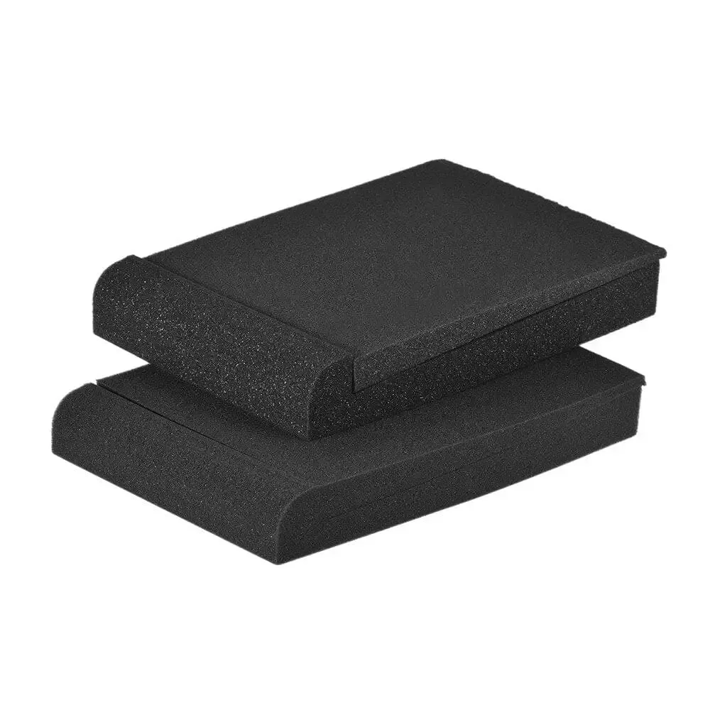 2 Pack Acoustic Foam Studio Monitor Speaker Isolation Acoustic Foam Pads Max. 9.6 * 7.7 Usable Area