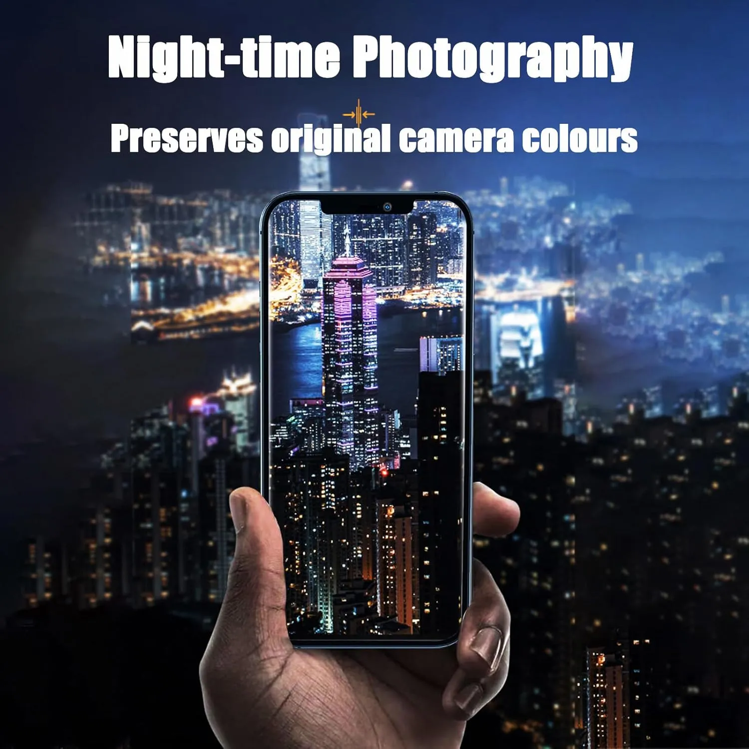 2 Pack Camera Lens Protector for iPhone 14/14 Plus/iPhone 15/iPhone 15 Plus,9H Tempered Glass Scratch Resistant Metal Ring Camera Cover Accessories,Blue