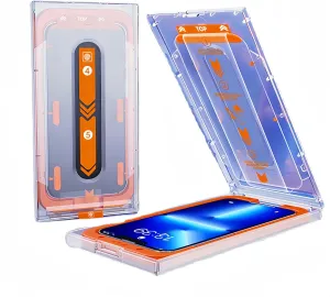 2 Pack designed for iPhone X Tempered Glass Screen Protector HD Clarity Bubble Free Anti-slip High Scratch Resistance Dust Removal Kits Shatterproof Oil-Resistant Case Friendly