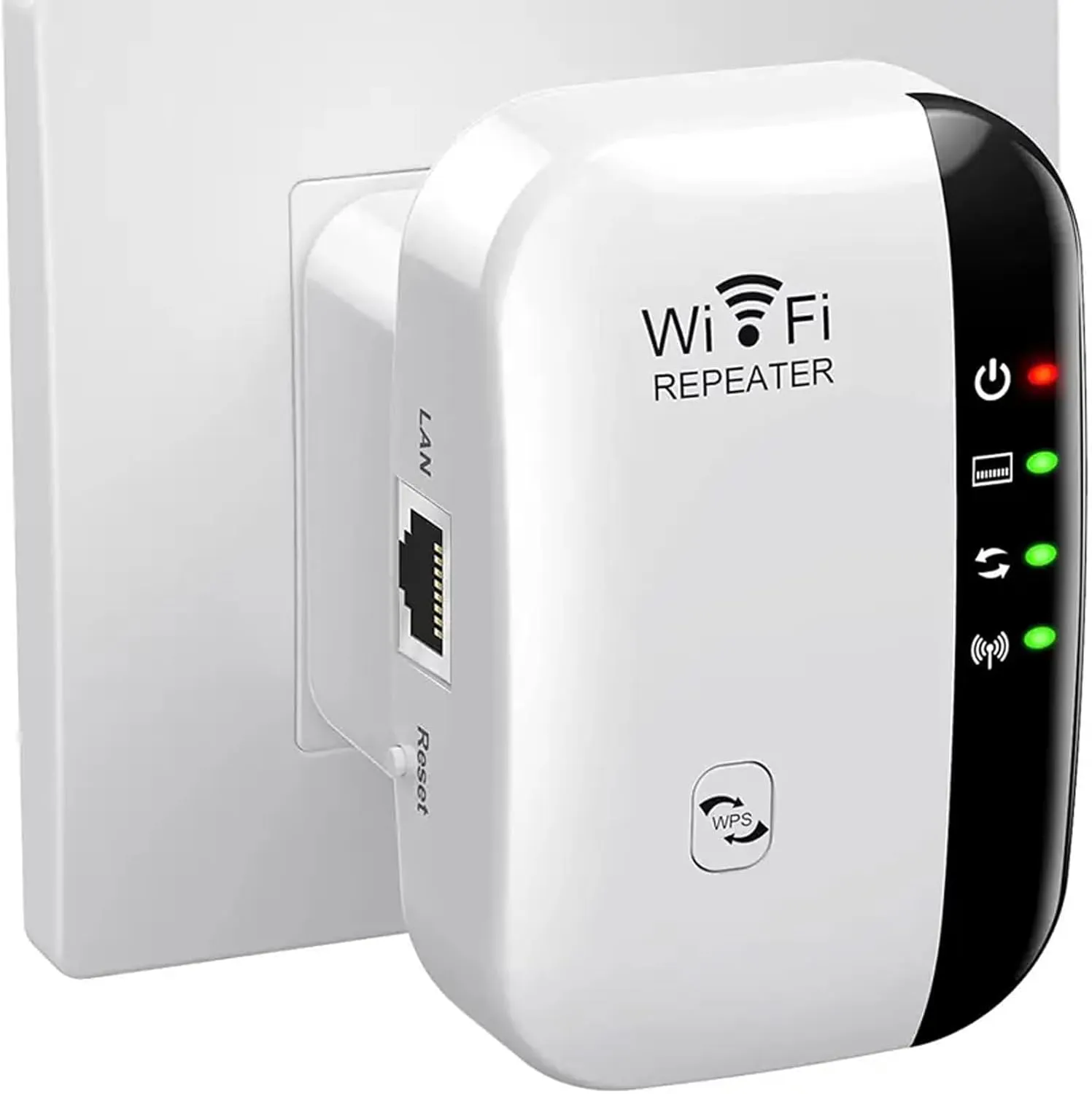 2024 WiFi Extender Signal Booster for Home, Internet Extender WiFi Booster, Long Range WiFi Repeater Up to 5000 sq.ft Coverage, Easy Set Up WiFi Range Extender Booster with Ethernet Port