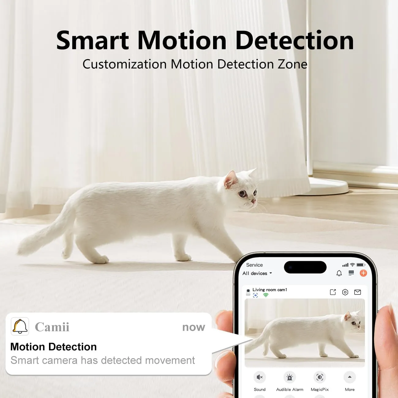 [5G & 2.4G] 2-Pack Indoor Security Cameras, 2K Cameras for Home Security with Night Vision, Baby/Dog/Pet/Elder Camera with Phone App, Auto Tracking, Human/Pet Detection, Cloud&SD Storage