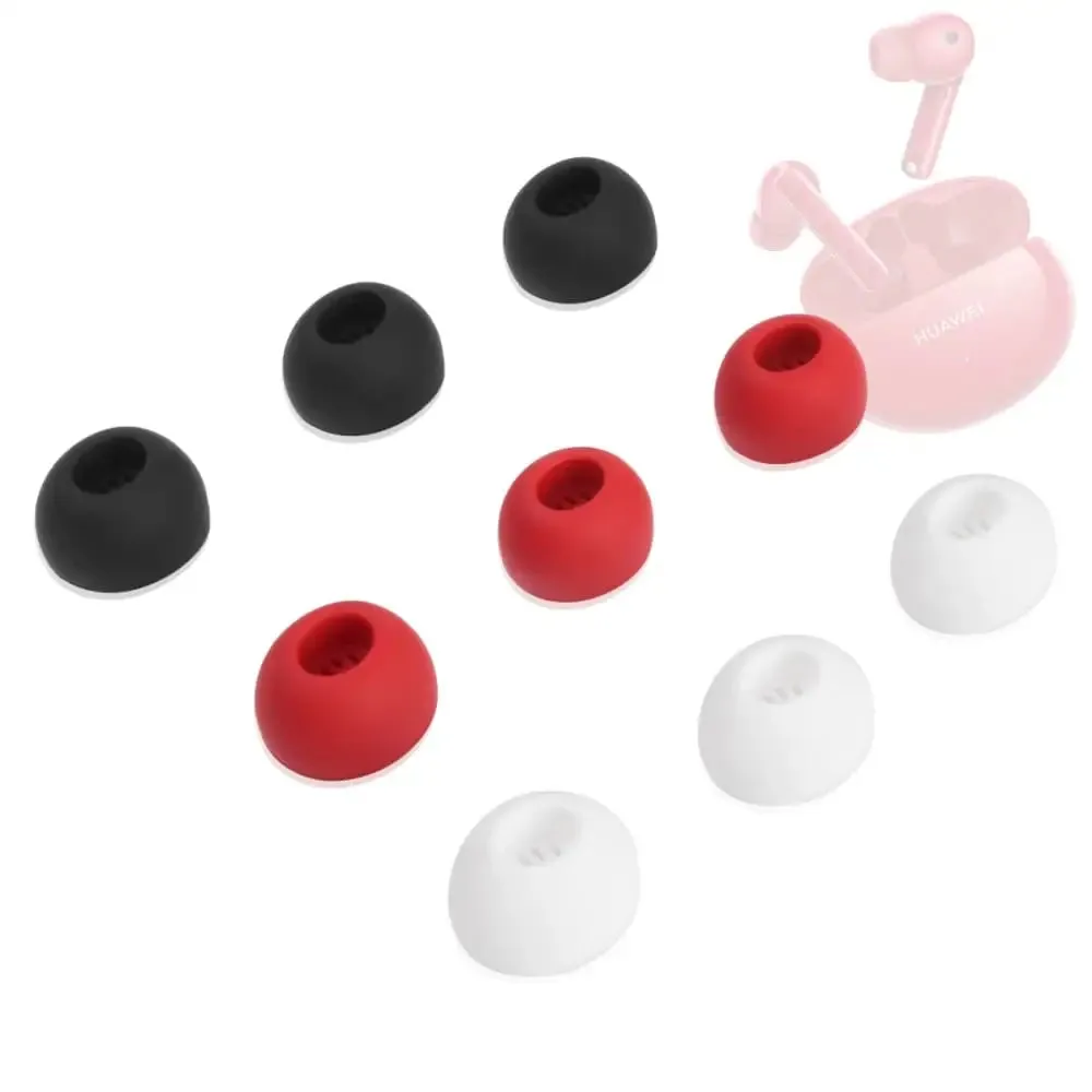 6pcs High Quality Noise Reduction Silicone Ear Tips for Huawei Freebuds 4i 3i Tws Headphones
