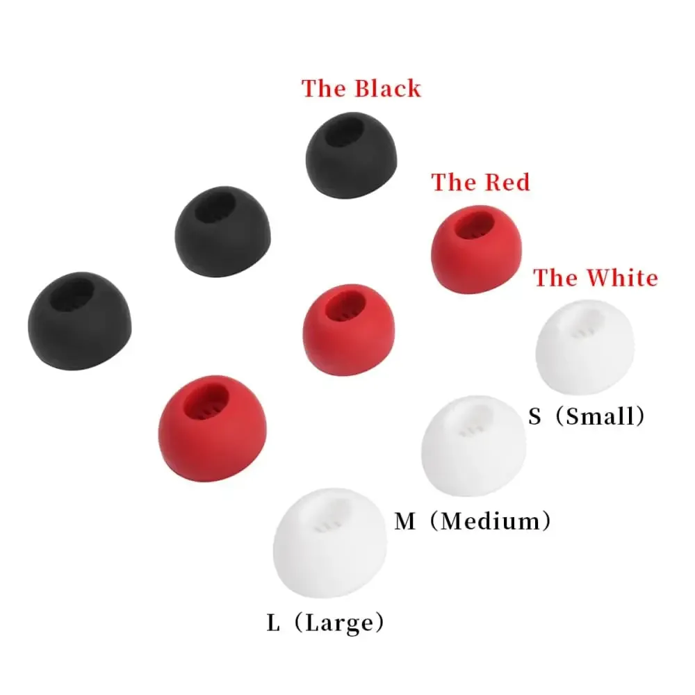 6pcs High Quality Noise Reduction Silicone Ear Tips for Huawei Freebuds 4i 3i Tws Headphones