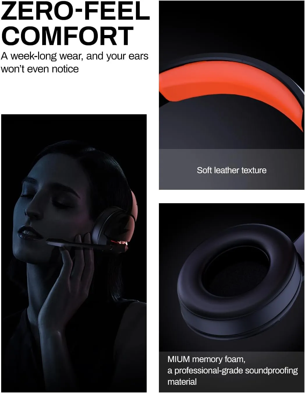 acer Nitro 2.4GHz Wireless Gaming Headset | Non-Stop 100H Battery | Dynamic 50mm Drivers | Clear Voice Mic | Bluetooth5.3, 3.5mm | Gaming Headphones for PC, Meeting, Music, PS4 & PS5 Headset