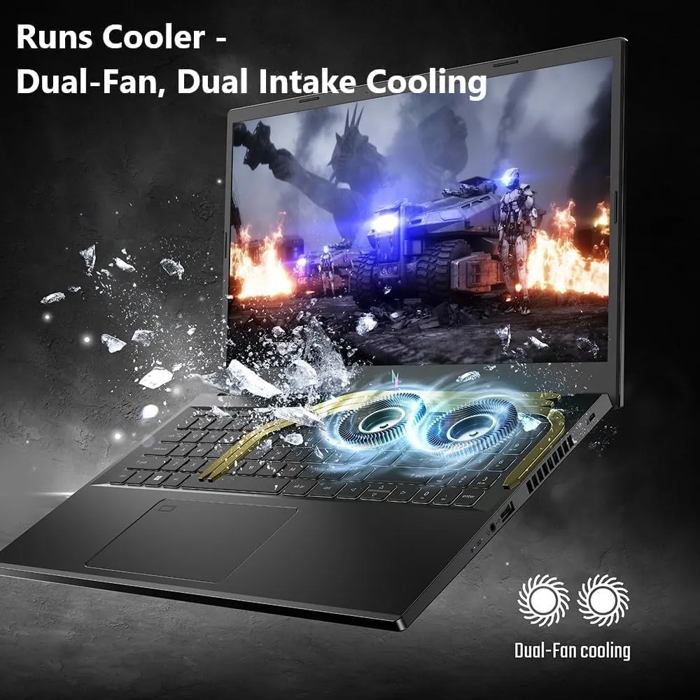 acer Nitro V 15 Gaming Laptop, Intel i9-13900H Up to 5.4GHz, GeForce RTX 4060, 15.6" 144 Hz IPS Display, 64 GB DDR5, 1 TB SSD, Wi-Fi 6, Backlit Keyboard, Windows 11 Pro, Gaming Mouse, 256GB UFD