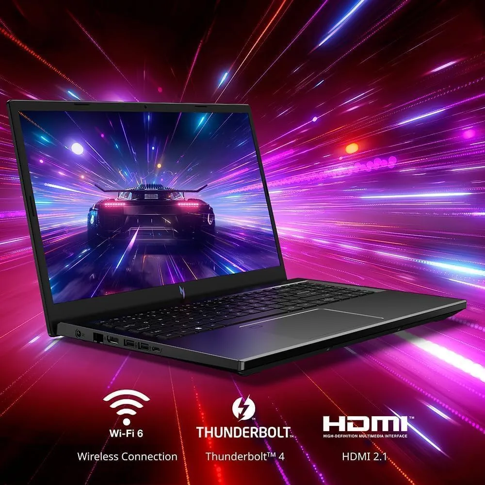 acer Nitro V 15 Gaming Laptop, Intel i9-13900H Up to 5.4GHz, GeForce RTX 4060, 15.6" 144 Hz IPS Display, 64 GB DDR5, 1 TB SSD, Wi-Fi 6, Backlit Keyboard, Windows 11 Pro, Gaming Mouse, 256GB UFD