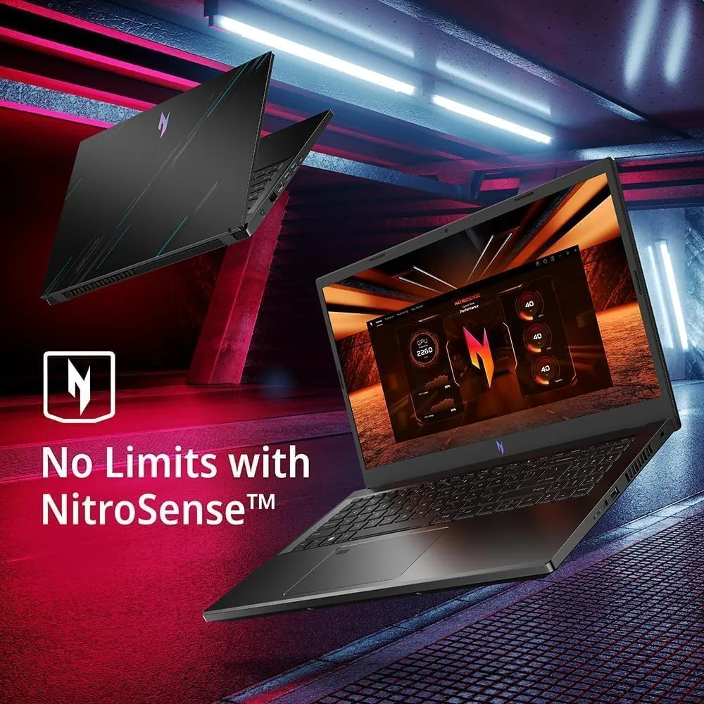 acer Nitro V 15 Gaming Laptop, Intel i9-13900H Up to 5.4GHz, GeForce RTX 4060, 15.6" 144 Hz IPS Display, 64 GB DDR5, 1 TB SSD, Wi-Fi 6, Backlit Keyboard, Windows 11 Pro, Gaming Mouse, 256GB UFD