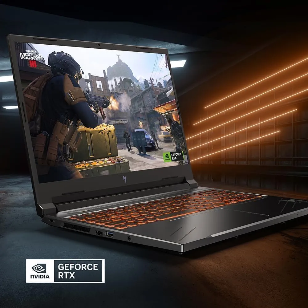 acer Nitro V16 Gaming Laptop, 16" WUXGA 165Hz Display, 8-Core AMD Ryzen 7 8845HS Up to 5.10 GHz, GeForce RTX 4060, 32 GB DDR5 RAM, 2 TB SSD, Backlit Keyboard, Office Lifetime License, Win11 Pro