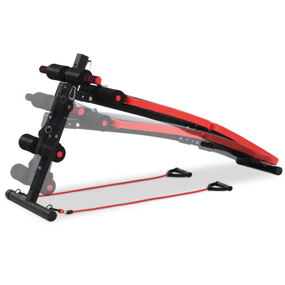 Adjustable Sit Up Bench Press Weight Gym Fitness Decline