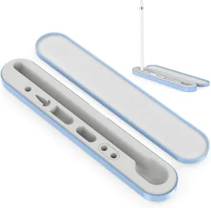 AHASTYLE Compact Carrying Case Holder for Apple Pencil Pro, Apple Pencil (USB-C), Apple Pencil 1st / 2nd Generation Hard Storage Box [Apple Pencil and Accessories not Include] for iPad Pen (Blue)