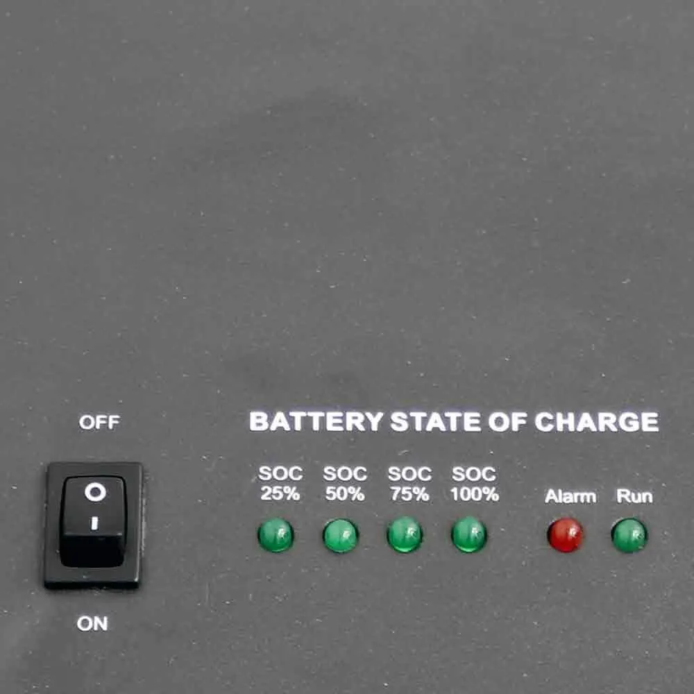AIMS Lithium Battery 24V 300Ah LiFePO4 Industrial Grade Battery