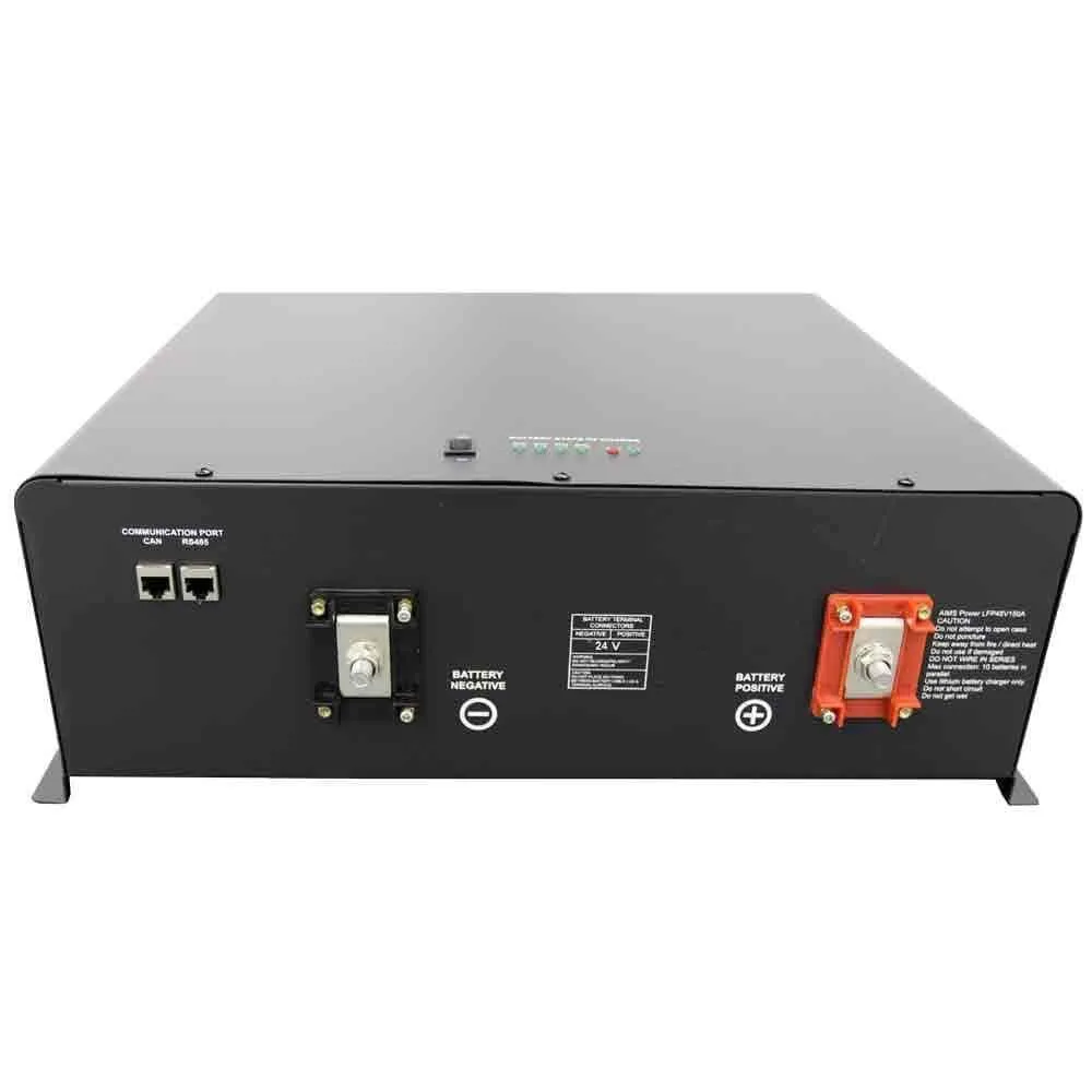 AIMS Lithium Battery 24V 300Ah LiFePO4 Industrial Grade Battery