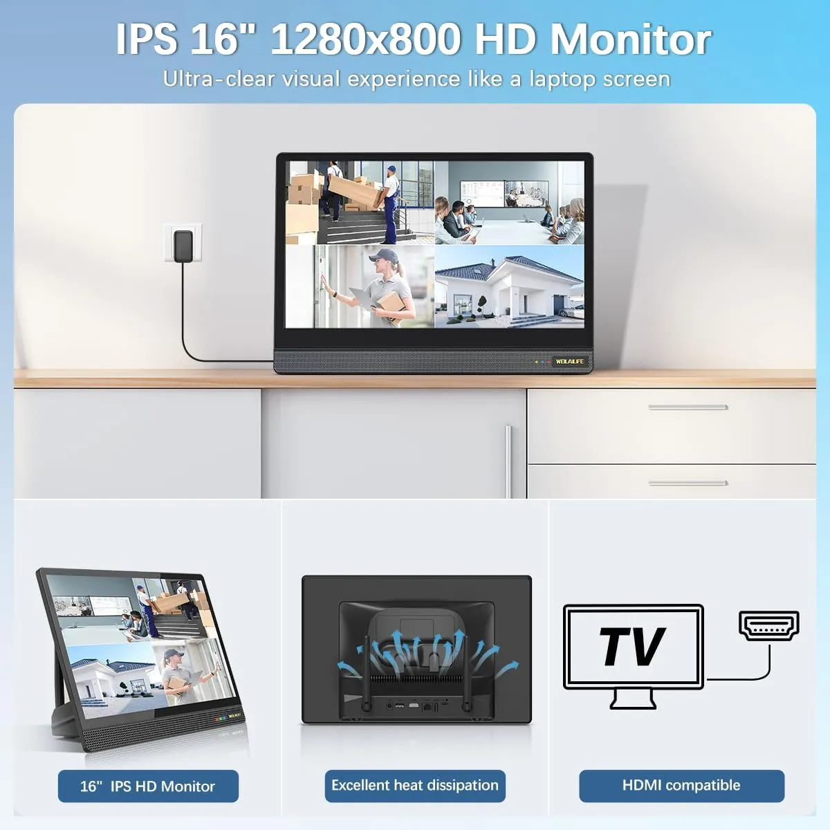 All-in-One Security System 5MP Outdoor Wireless Security Camera System, Home WiFi Video Security Cameras Systems, Surveillance DVR Kits