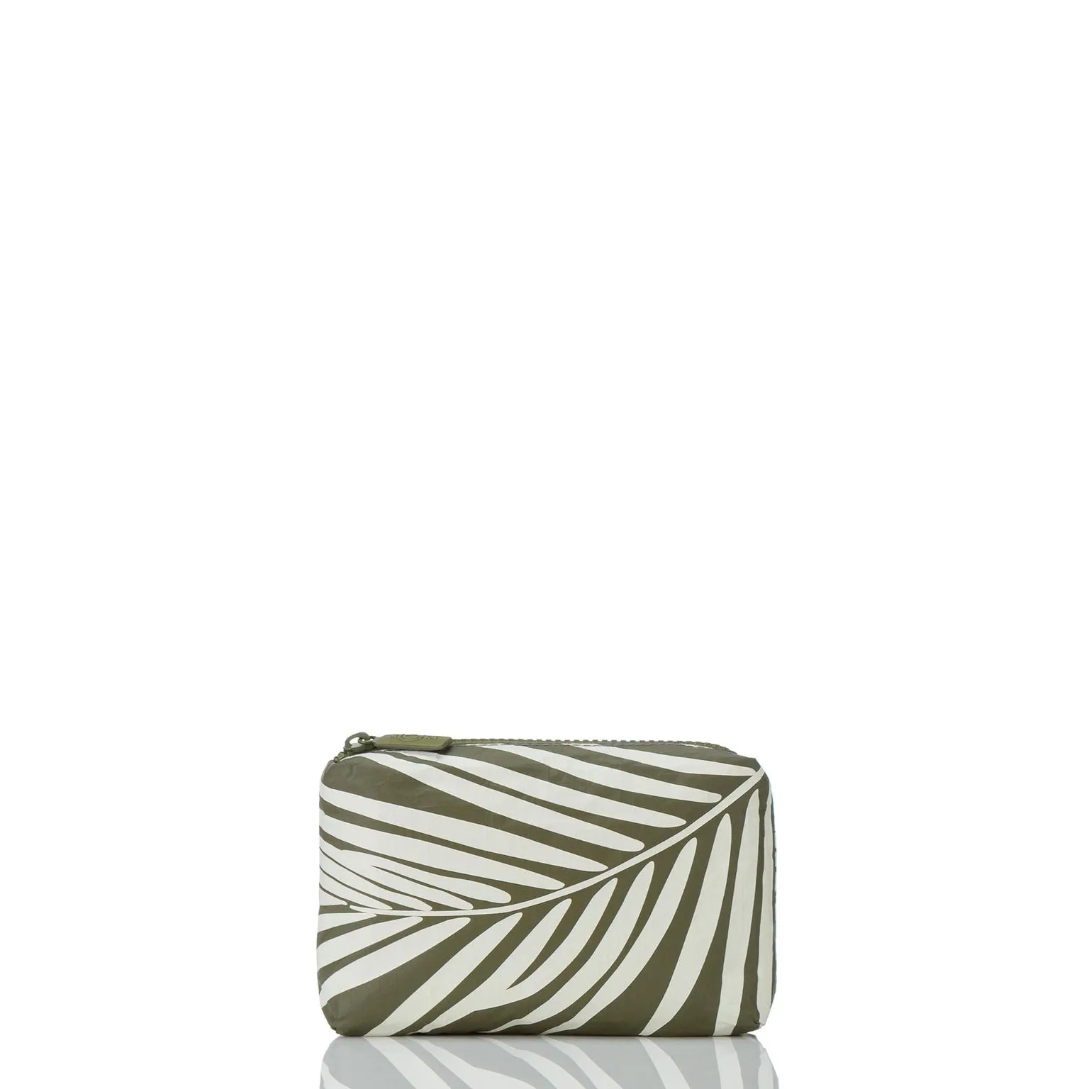 Aloha Collection Mini Shade Pouch-Creme/Olive