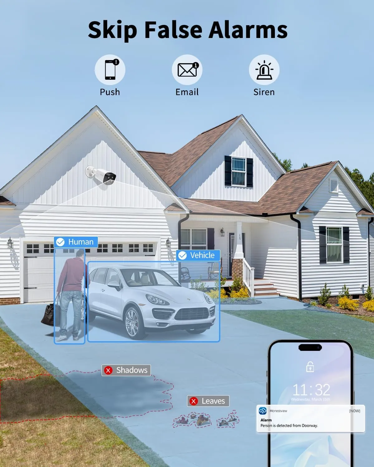   & - Outdoor Security Camera System, 4K/8MP IP Wired Cameras, Video Surveillance Systems, Surveillance DVR Kits