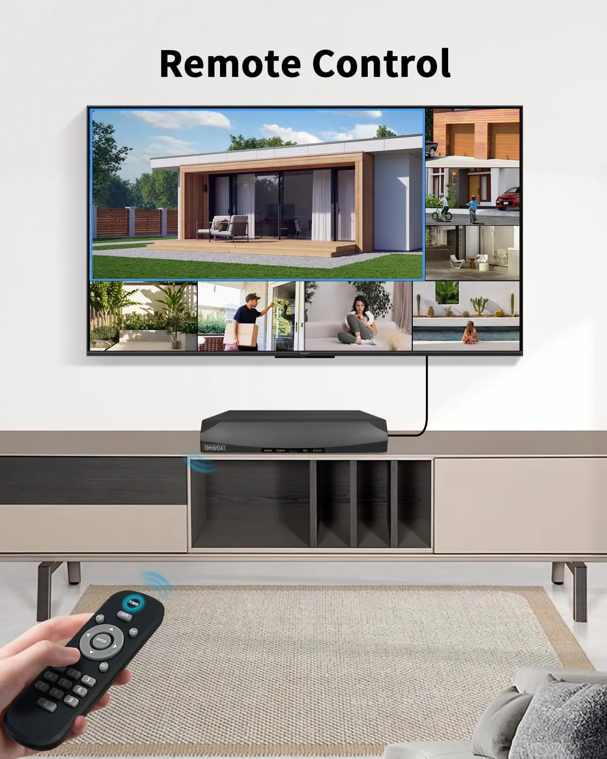   & - Outdoor Security Camera System, 4K/8MP IP Wired Cameras, Video Surveillance Systems, Surveillance DVR Kits