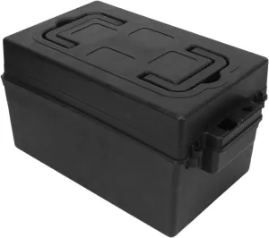 aqxreight Battery Storage Box,Electric Motorcycle Battery Box Portable Plastic Handheld Scooter Battery Storage Case 7.5 x 7.5 x 12.2in, aqxreights8bhv19grq