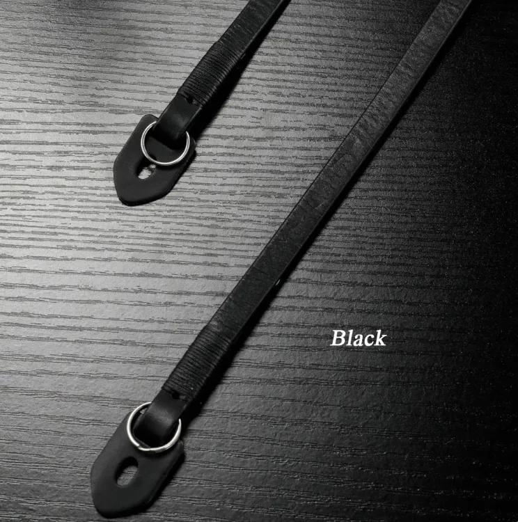 Artisanal Leather shoulder strap 115cm Retro Hole Type Universal Genuine Leather Camera Strap