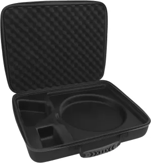 Asixxsix Mini Case, Water proof Hard Case for Mini Dish Kit, Portable Mini Carrying Case with Precision Cut Foam for Accessories, for Travel and Camping