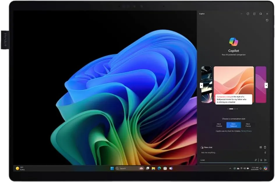 ASUS ProArt PZ13 13.3" OLED 3K Detachable Laptop Copilot  PC, Snapdragon X Plus, 16GB RAM, 1TB SSD, Portable Tablet 2-in-1 for Creators, with Wireless Headset, Stylus Pen, Windows 11