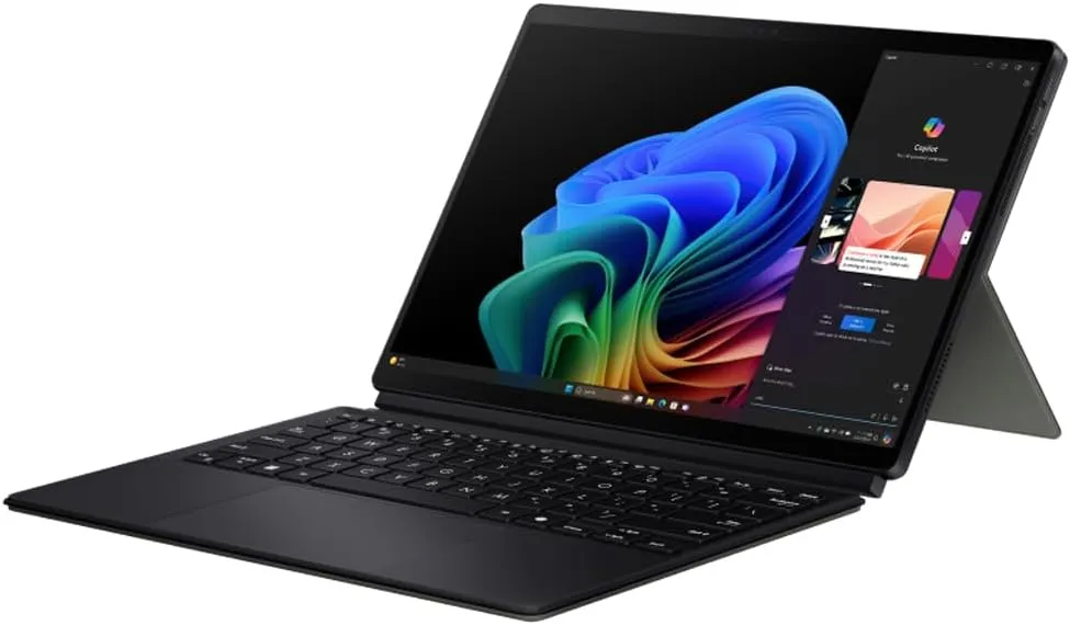 ASUS ProArt PZ13 13.3" OLED 3K Detachable Laptop Copilot  PC, Snapdragon X Plus, 16GB RAM, 1TB SSD, Portable Tablet 2-in-1 for Creators, with Wireless Headset, Stylus Pen, Windows 11