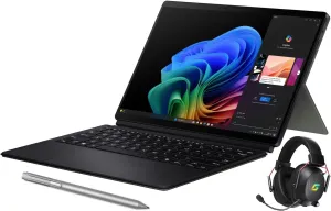 ASUS ProArt PZ13 13.3" OLED 3K Detachable Laptop Copilot  PC, Snapdragon X Plus, 16GB RAM, 1TB SSD, Portable Tablet 2-in-1 for Creators, with Wireless Headset, Stylus Pen, Windows 11
