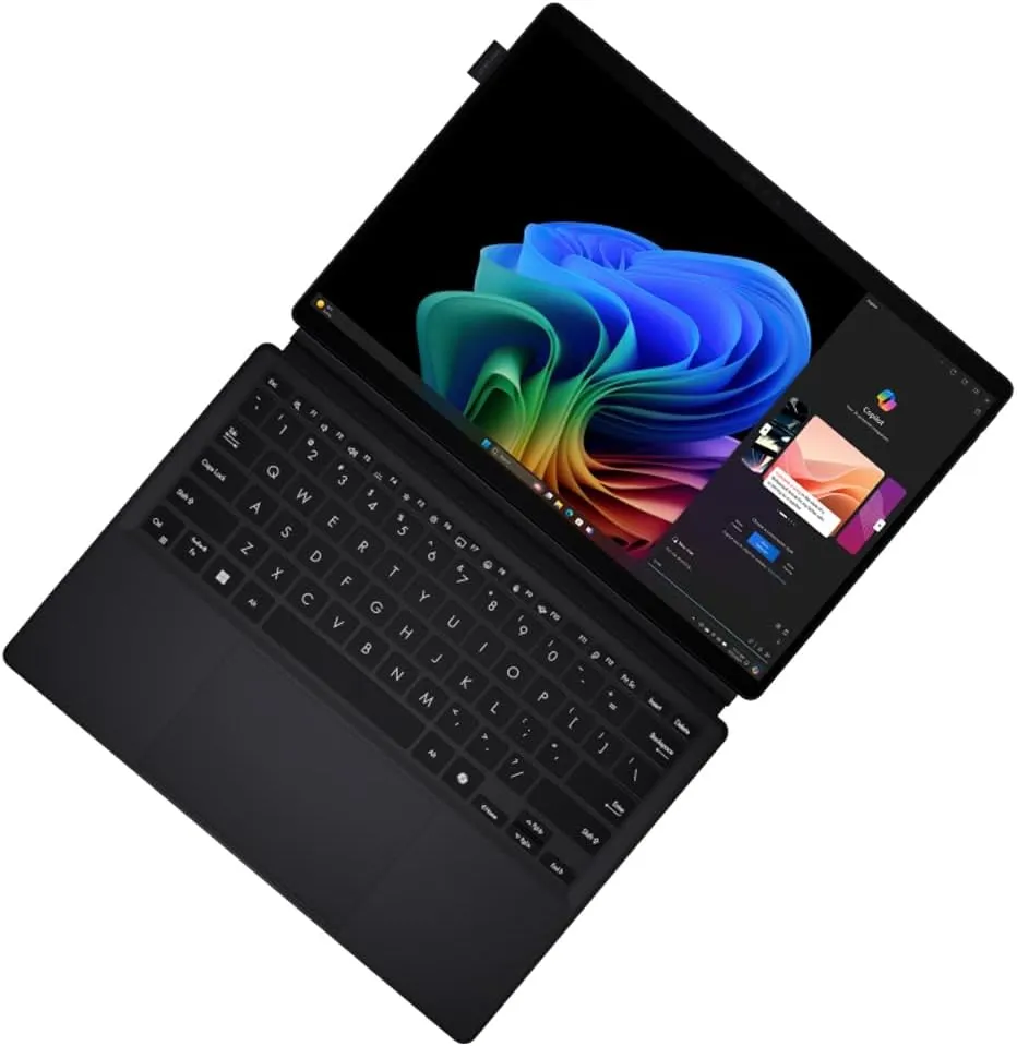 ASUS ProArt PZ13 13.3" OLED 3K Detachable Laptop Copilot  PC, Snapdragon X Plus, 16GB RAM, 1TB SSD, Portable Tablet 2-in-1 for Creators, with Wireless Headset, Stylus Pen, Windows 11