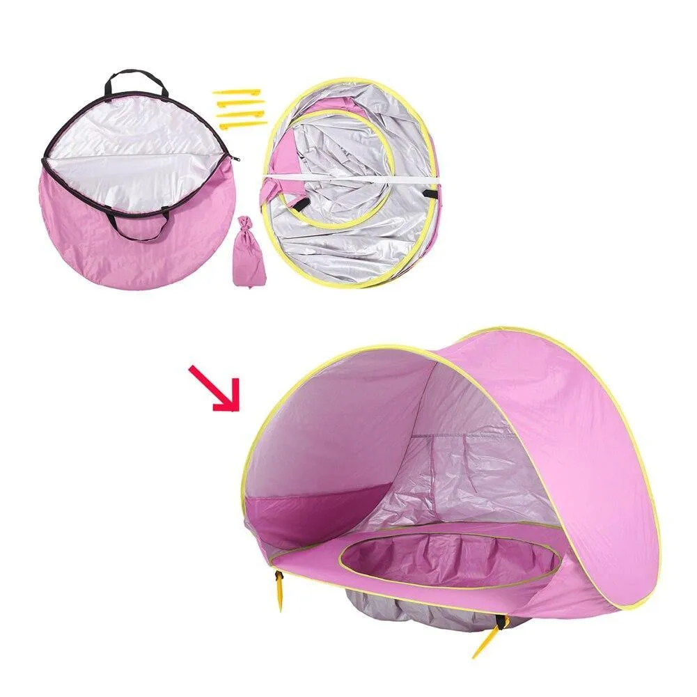 Baby Beach Tent With Water Pool