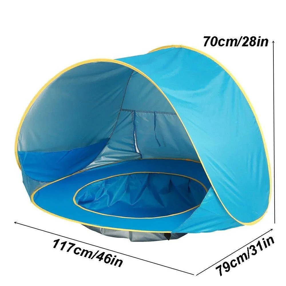 Baby Beach Tent With Water Pool