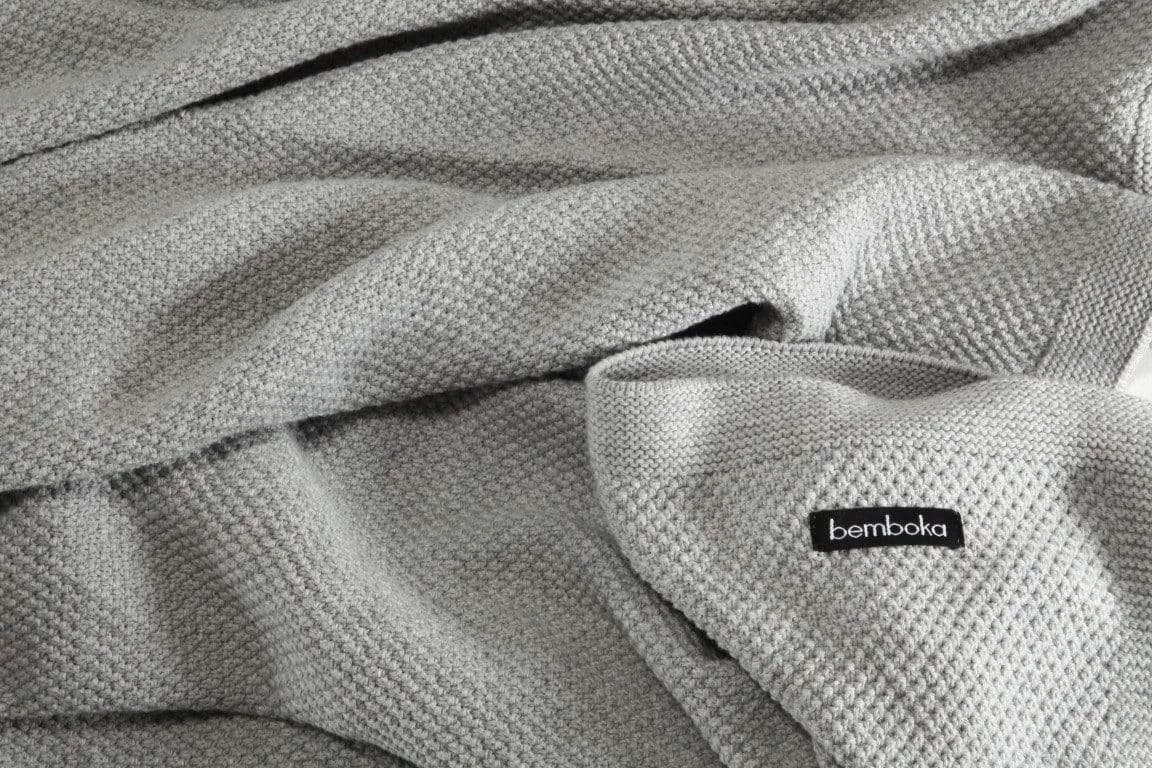 Bemboka Rib Cotton Blankets  Pre-Shrunk