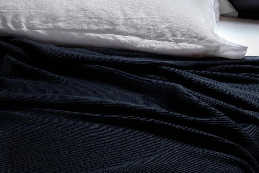 Bemboka Rib Cotton Blankets  Pre-Shrunk