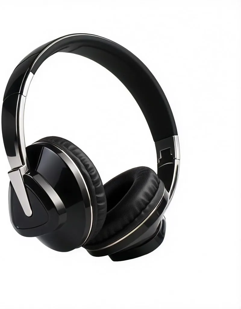 Bluetooth Headphones Wireless, over Ear Headphones for Gym Men Women, Hifi Stereo Foldable Lightweight Comfortable (black), 2A537-H3