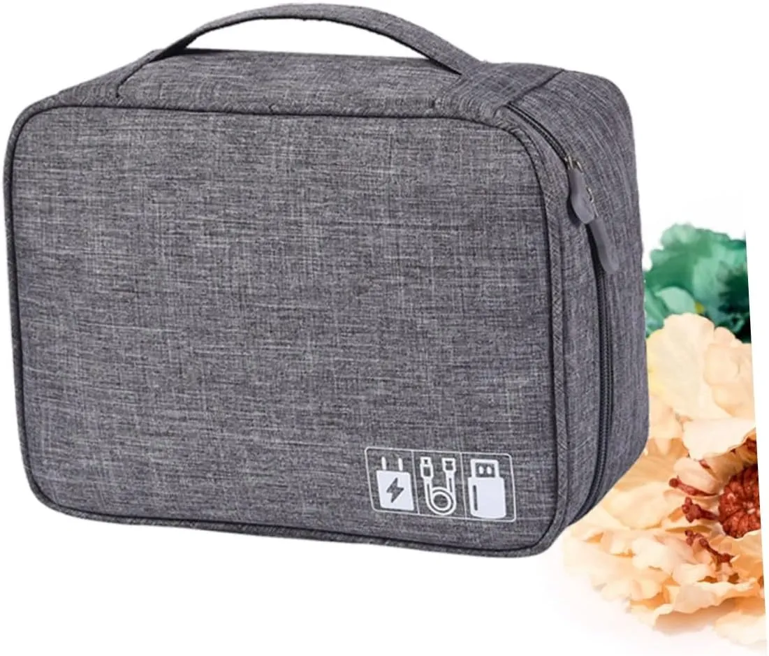 Cable Management Bag Travel Storage Bag Kit for Electronics Accessories Power Bank Cables