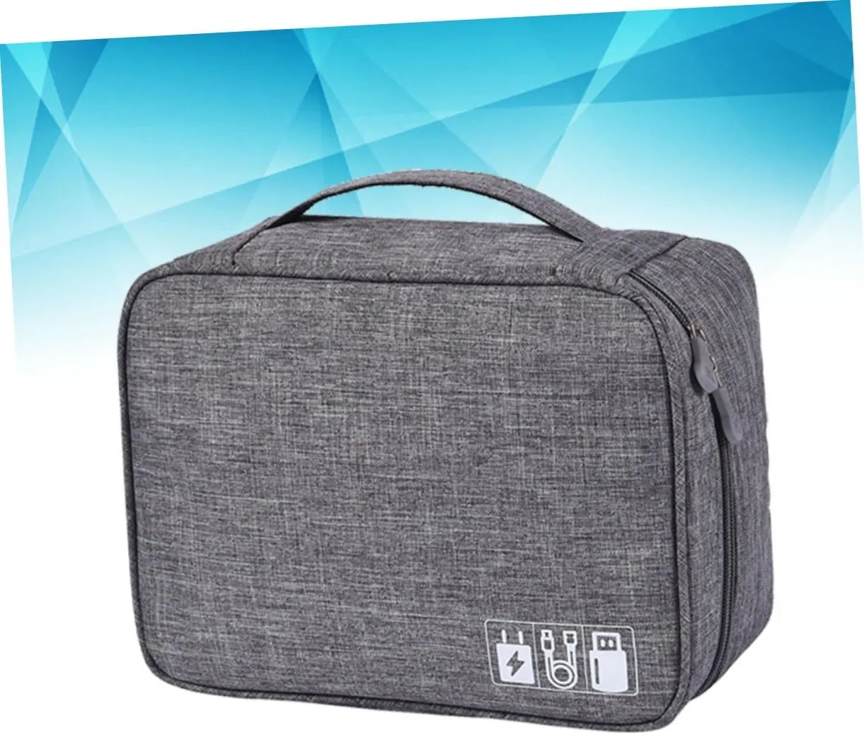Cable Management Bag Travel Storage Bag Kit for Electronics Accessories Power Bank Cables