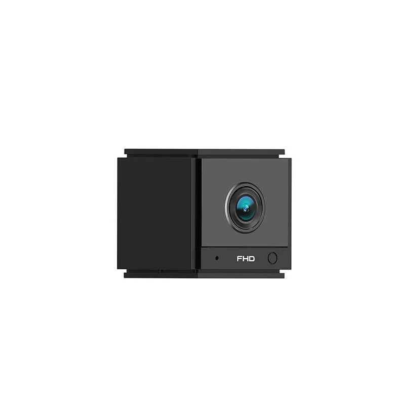 Camsoy S20 Black Mini Compact Security Camera Two Way Talk Motion Detection Alarm Battery Camera