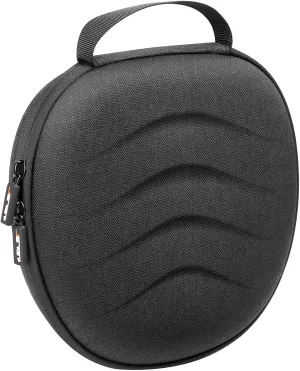 Case for AirPods Max JSVER Hard Carrying Case for Apple AirPods Max Headphone Supports Sleep Mode, Over-Ear Headsets Portable Storage Bag (Black)
