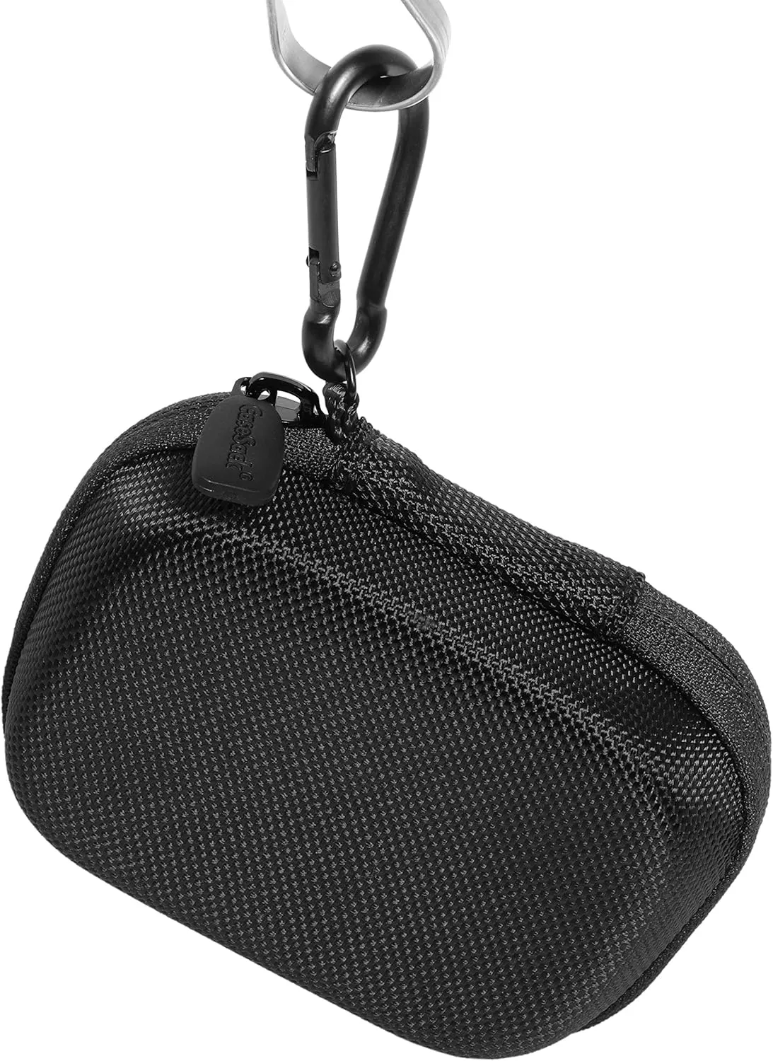 CaseSack Case for PocBuds Headphones 80hrs Playtime Charging Case Digital Display Sports Ear Buds (Black)
