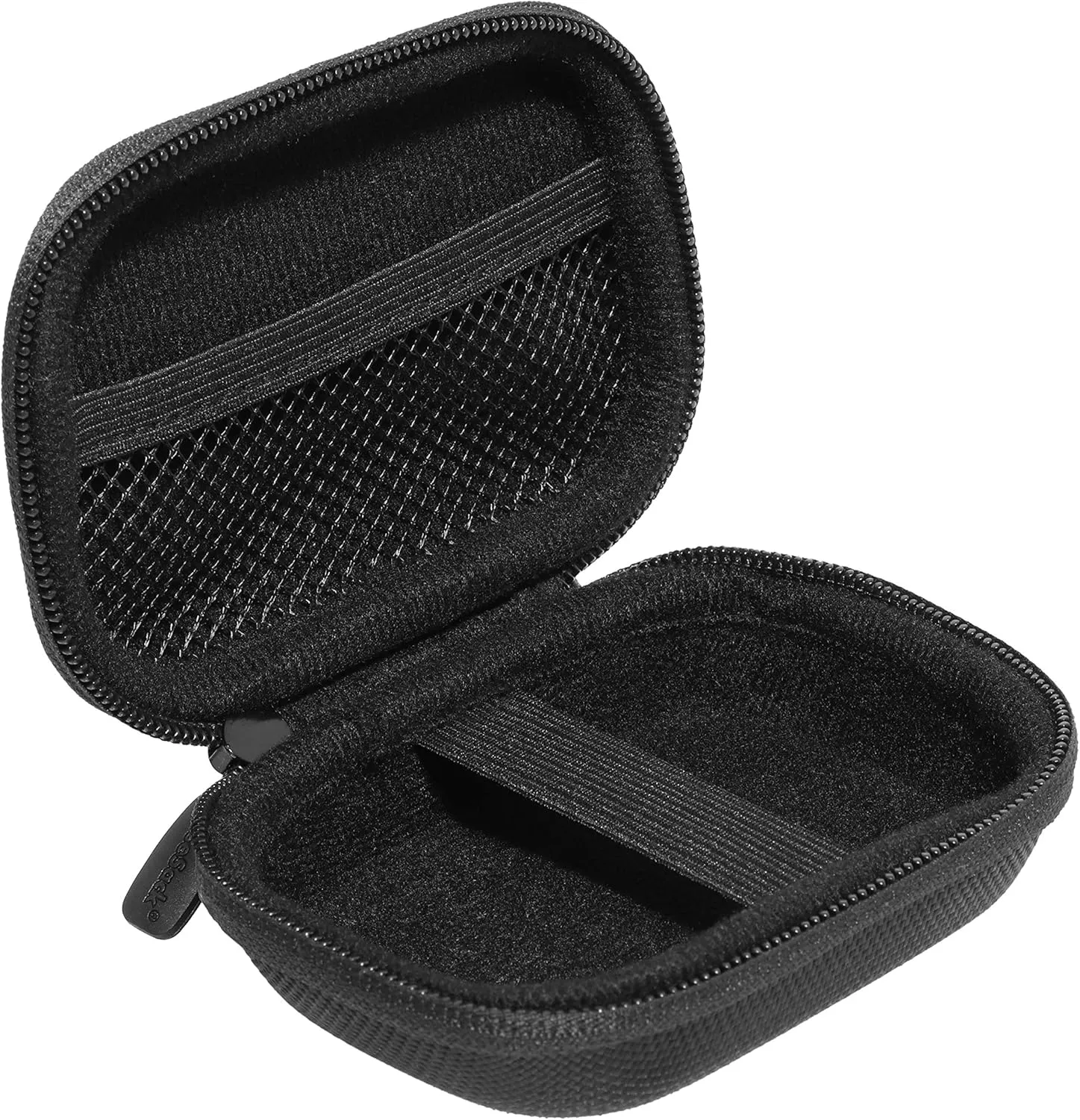 CaseSack Case for PocBuds Headphones 80hrs Playtime Charging Case Digital Display Sports Ear Buds (Black)