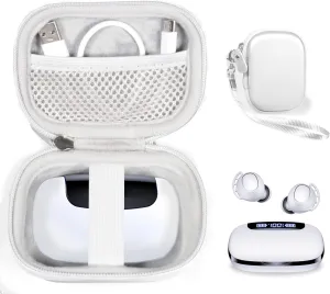 CaseSack Case for TAGRY Headphones,120H Playtime Ear Buds (White)