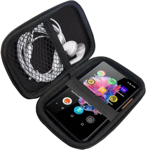 Compatible with Luoran M4B MP3 Player Case, Lamshaw Hard Shell Travel and Storage Case Carrying Case Compatible with Luoran M4B, M4S 4 Inches/Pereyami GODLIKE2 GL2 4 Inch MP3 Player(Black)
