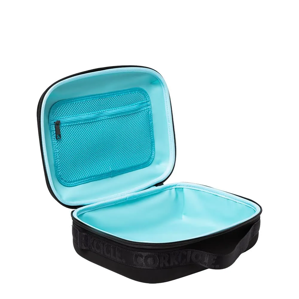 Corkcicle Lunchpod Insulated Lunch Bag, Black Neoprene, 11 x 8.75 x 4  Crush-Proof Lunch Box Holds 16 oz Food Container  Cooler Bag Has Handle for Easy Carrying, Exterior & Interior Pocket