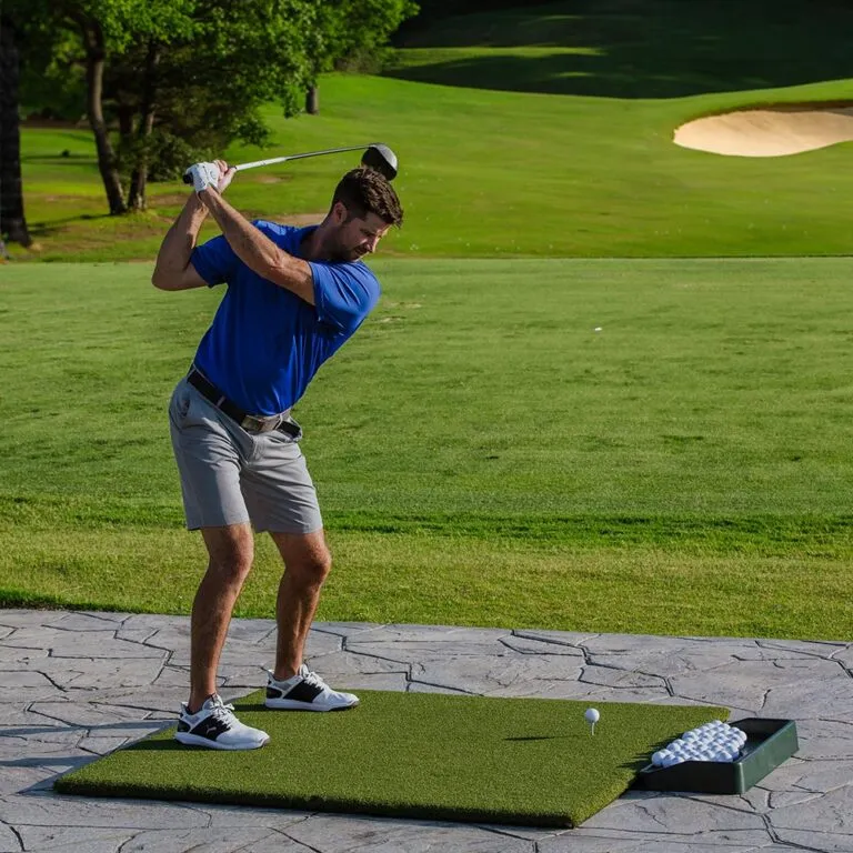 Country Club Elite® Premium Golf Stance Mats by Real Feel Golf Mats®
