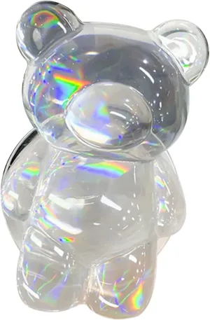 Cute Bear Shape Expandable Collapsible Mobile Phone Grip Stand Holder for Smartphone Tablet Cell Phone Accessories Colorful