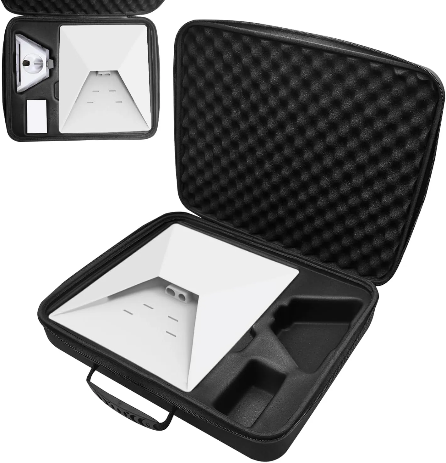 Dacimora Starlink Mini Case,Starlink Mini Accessories Storage Case Easy to Travel and Carry(Black)