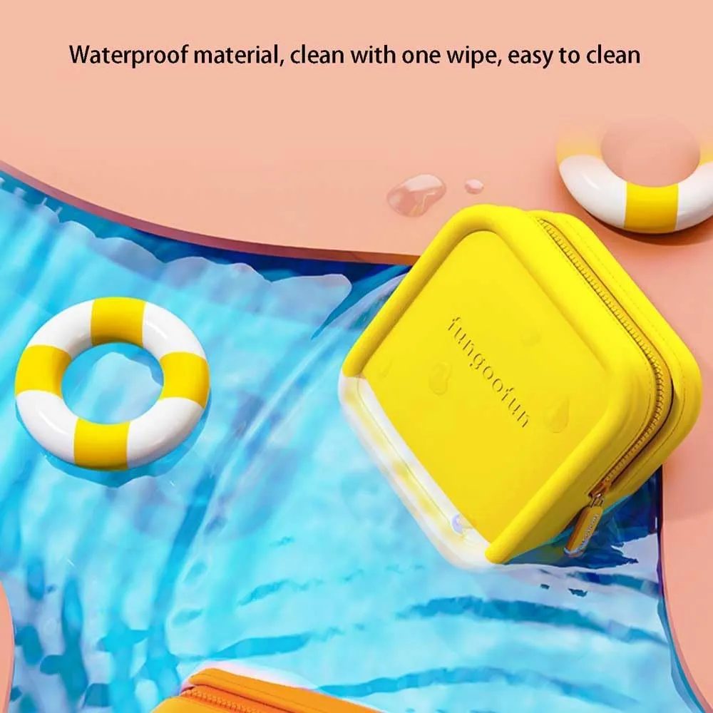 Data Cable Storage Bag,Travel Electronics Accessories Bag Organiser,Waterproof Electronics Accessories Storage Cases,Small Electronic Accessories Organizer,Portable Cable Bag