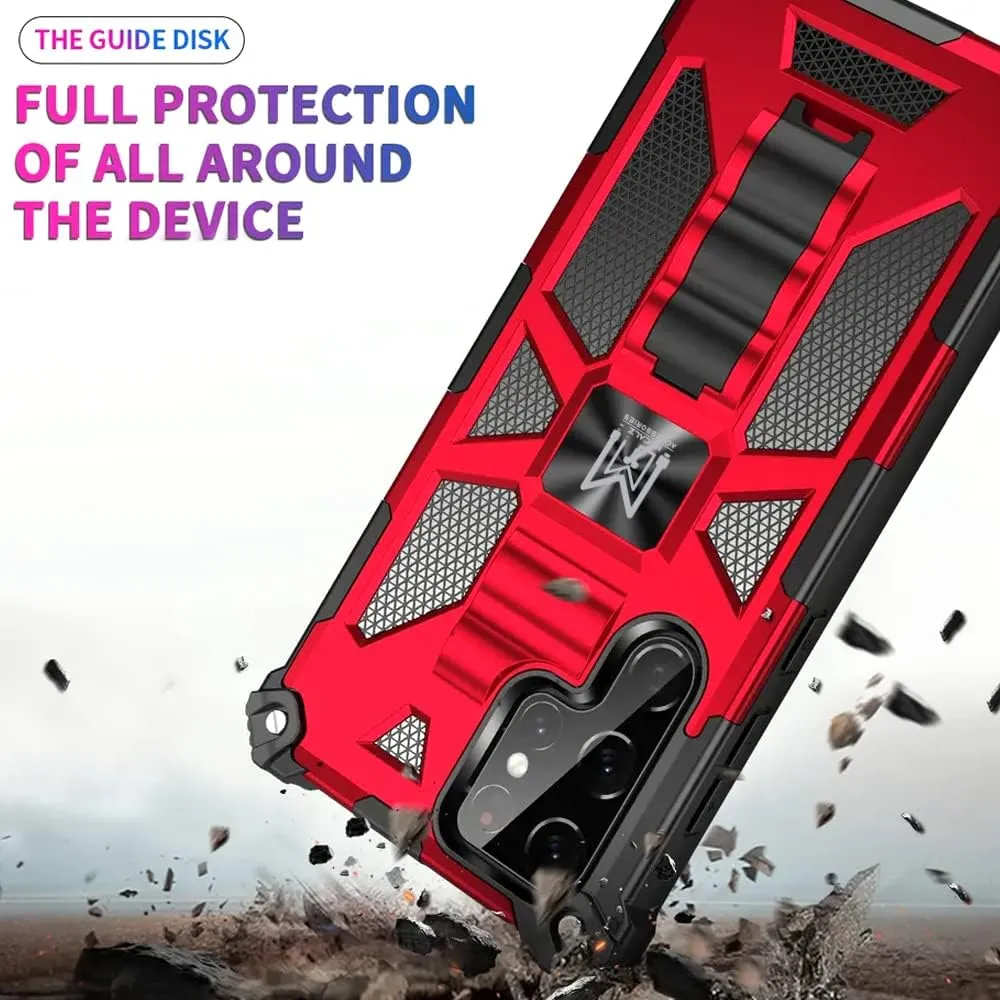 Defender Series I Dual Layer Protective Case with Metal Kickstand Compatible with iPhone 13 Pro | Rugged, Drop-Tested, Shockproof Mobile Cover for iPhone 13 Pro