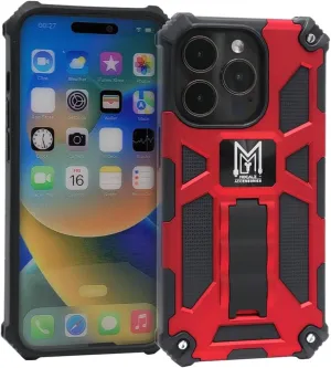 Defender Series I Dual Layer Protective Case with Metal Kickstand Compatible with iPhone 13 Pro | Rugged, Drop-Tested, Shockproof Mobile Cover for iPhone 13 Pro